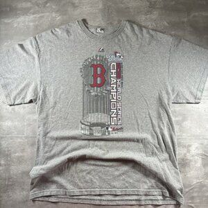 Y2K Boston red socks World Series tee